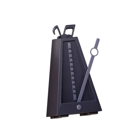 Metronome  3D Icon