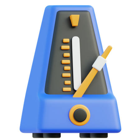 Metronome  3D Icon