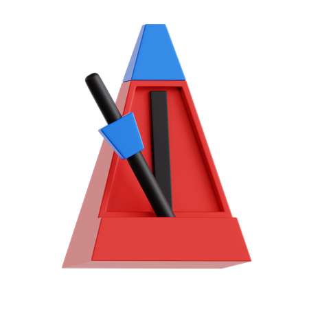 Metronome  3D Icon