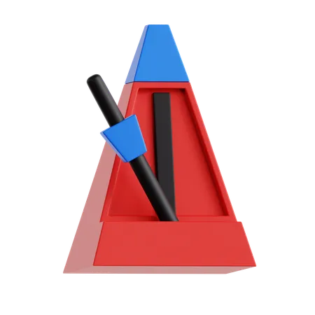 Metronome  3D Icon