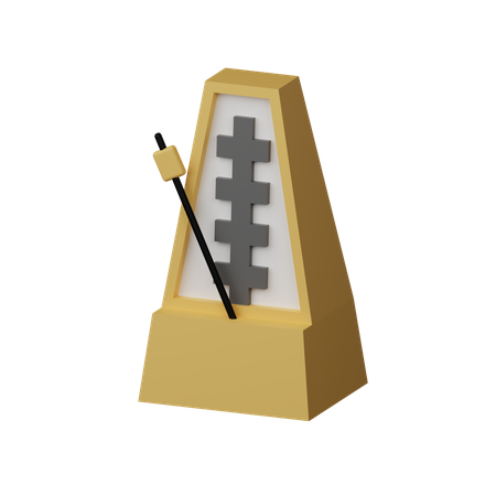 Metrónomo  3D Icon