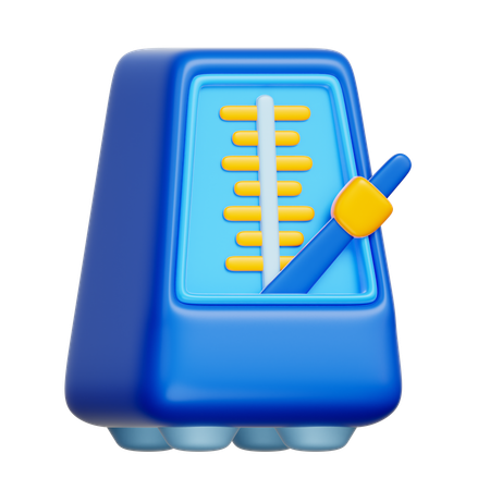 Metrónomo  3D Icon