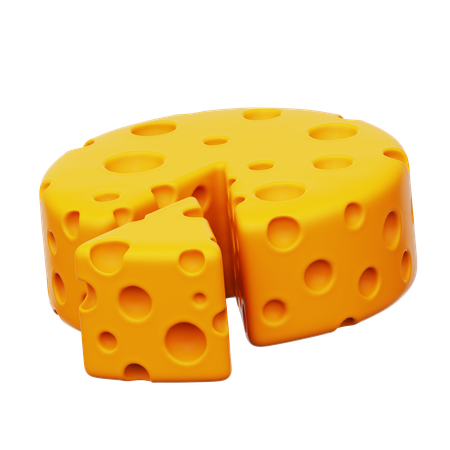 Meule de fromage  3D Icon