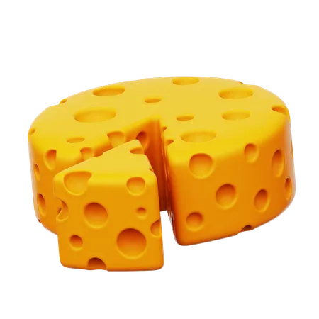 Meule de fromage  3D Icon