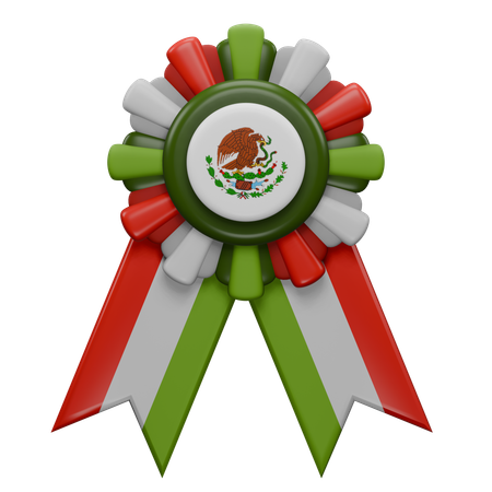 Mexican Badge  3D Icon