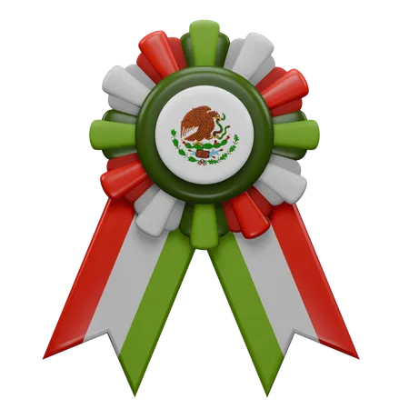 Mexican Badge  3D Icon