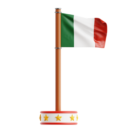 Mexican Flag  3D Icon