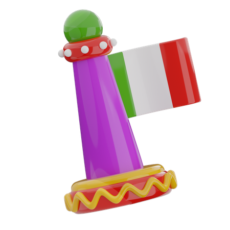 メキシコの国旗  3D Icon