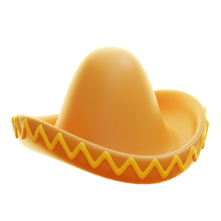 MEXICAN HAT  3D Icon