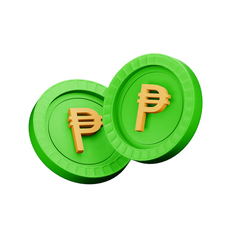 Mexican peso  3D Icon