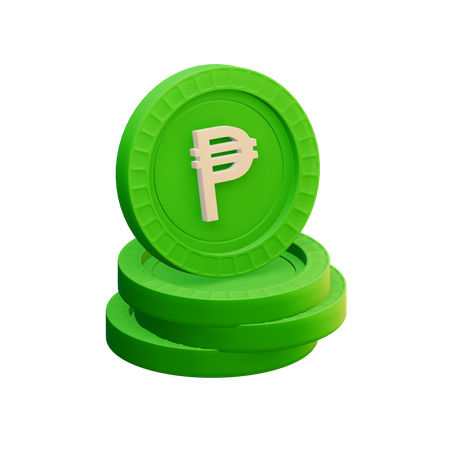 Mexican peso  3D Icon