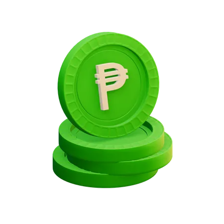 Mexican peso  3D Icon