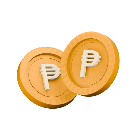 Mexican peso  3D Icon