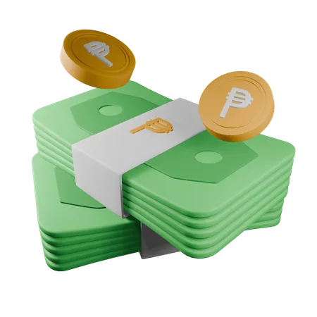 Mexican peso  3D Icon