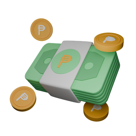 Mexican peso  3D Icon