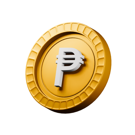 Mexican peso  3D Icon