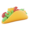 mexican tacos 3d images