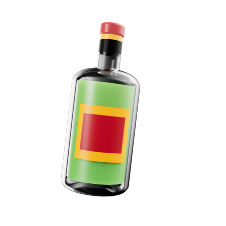 Mexican tequila  3D Icon