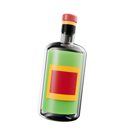 Mexican tequila  3D Icon