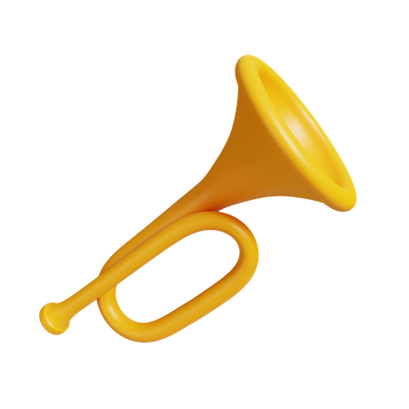 Mexican Trumpet  3D Illustration