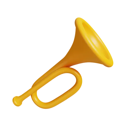 Mexican Trumpet  3D Illustration