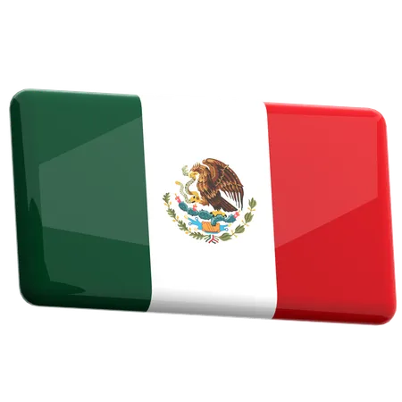 メキシコ  3D Icon