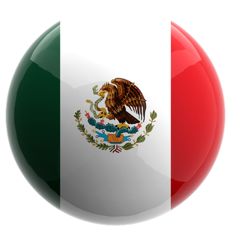 México  3D Icon