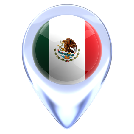 México  3D Icon