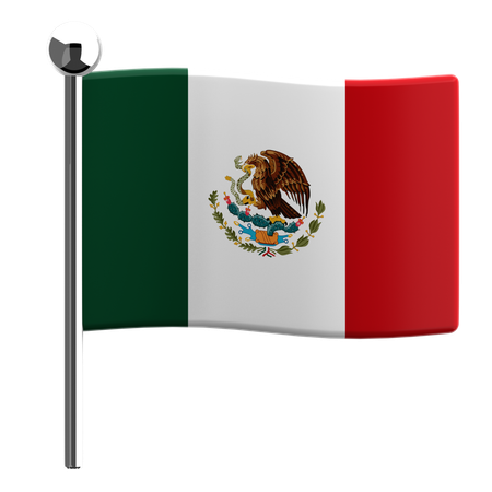 メキシコ  3D Icon