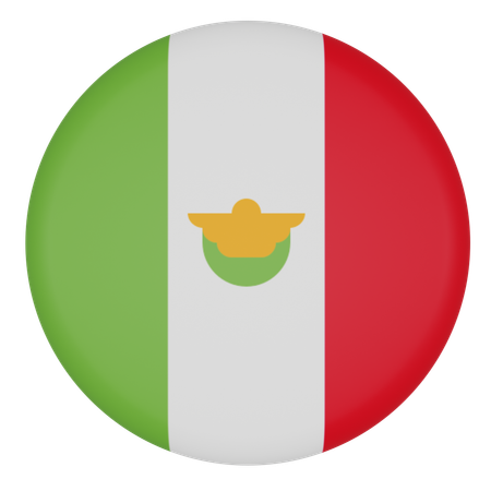 メキシコ  3D Icon