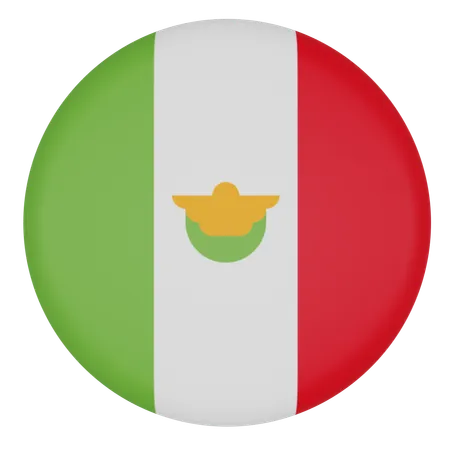 メキシコ  3D Icon