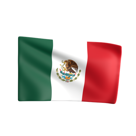 メキシコ  3D Icon