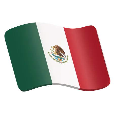 México  3D Icon