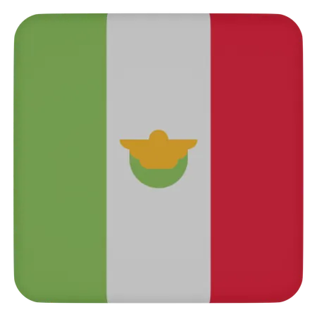 México  3D Icon