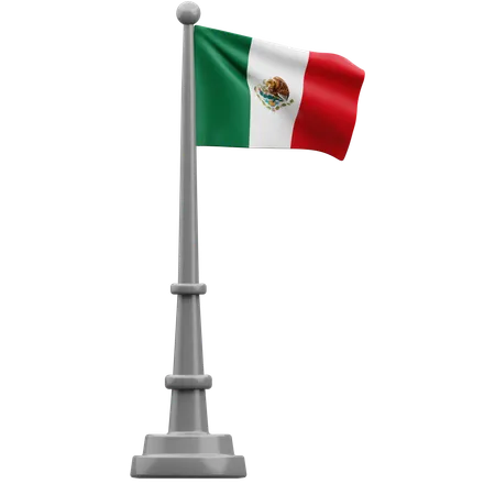 Mexico Flag  3D Icon