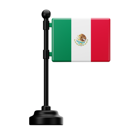 Mexico Flag  3D Icon