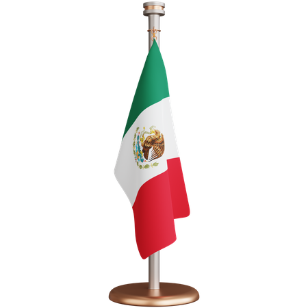 Mexico Flag  3D Icon