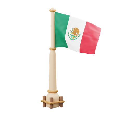 Mexico Flag 3D Icon