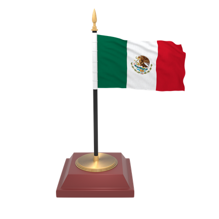 Mexico flag  3D Icon