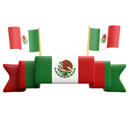Mexico Idependence Day  3D Icon