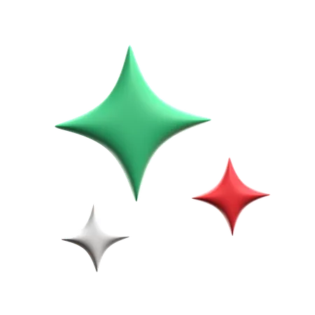 Mexico Stars  3D Icon