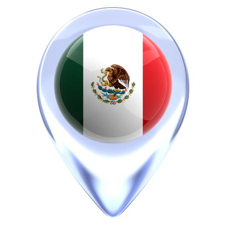 Mexiko  3D Icon