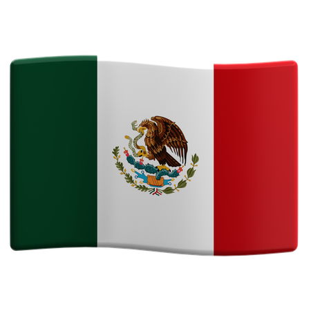 Mexiko  3D Icon