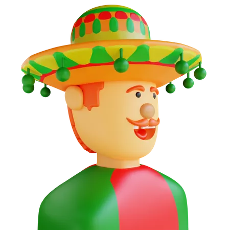 Mexiko  3D Icon