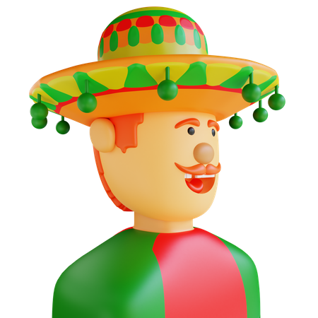 Mexique  3D Icon