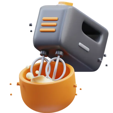 Mezclador  3D Icon