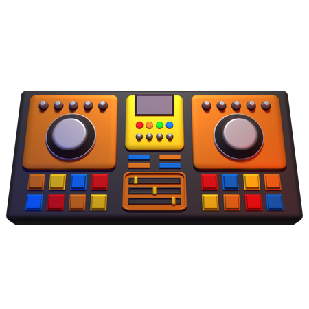 Mezclador de dj  3D Icon
