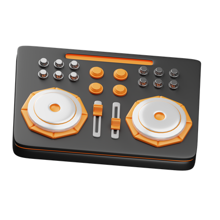 Mezclador de dj  3D Icon