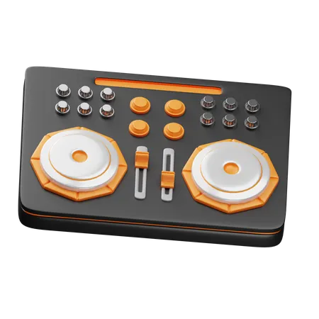 Mezclador de dj  3D Icon