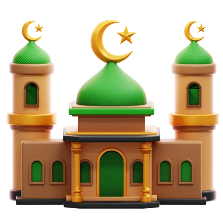Mezquita  3D Icon